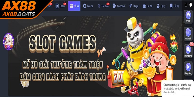 Game slots hiện đại  mở ra cơ hội nhận jackpot hàng tỷ đồng