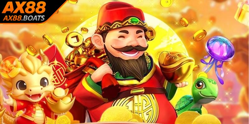 Nổ hũ Thần Tài tái hiện không gian đậm chất truyền thống