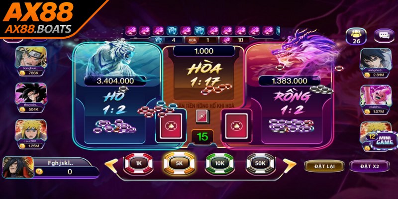 Hướng dẫn về luật chơi của rồng hổ
