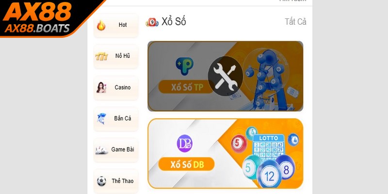 Xổ số AX88 là lựa chọn hàng đầu của những ai yêu thích vận may